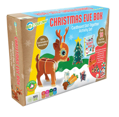 Build Your Own Christmas Eve Box, Cardboard Craft Kit