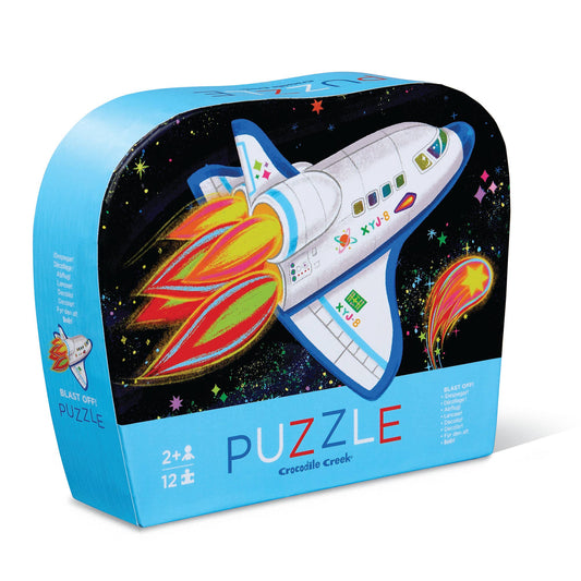 12pc Mini Jigsaw Puzzle - Blast Off