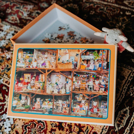 Puzzle - At the neighbors' (1000 pieces) - The Mouse Mansion