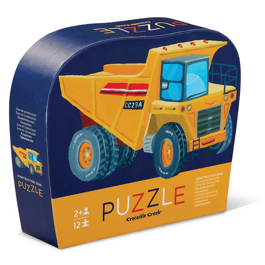 12pc Mini Jigsaw Puzzle - Construction