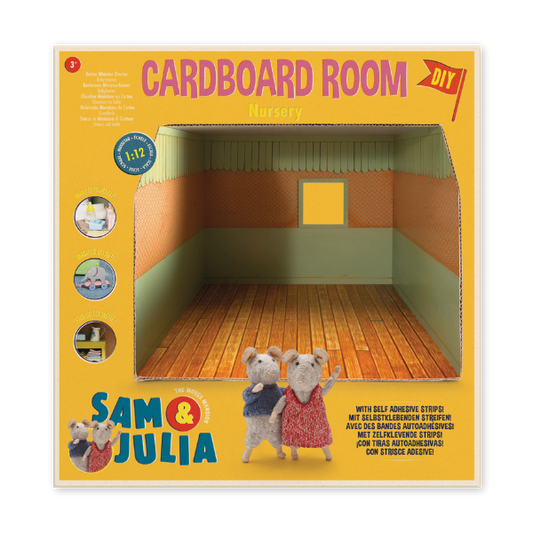 Dollhouse - Cardboard Room - Nursery