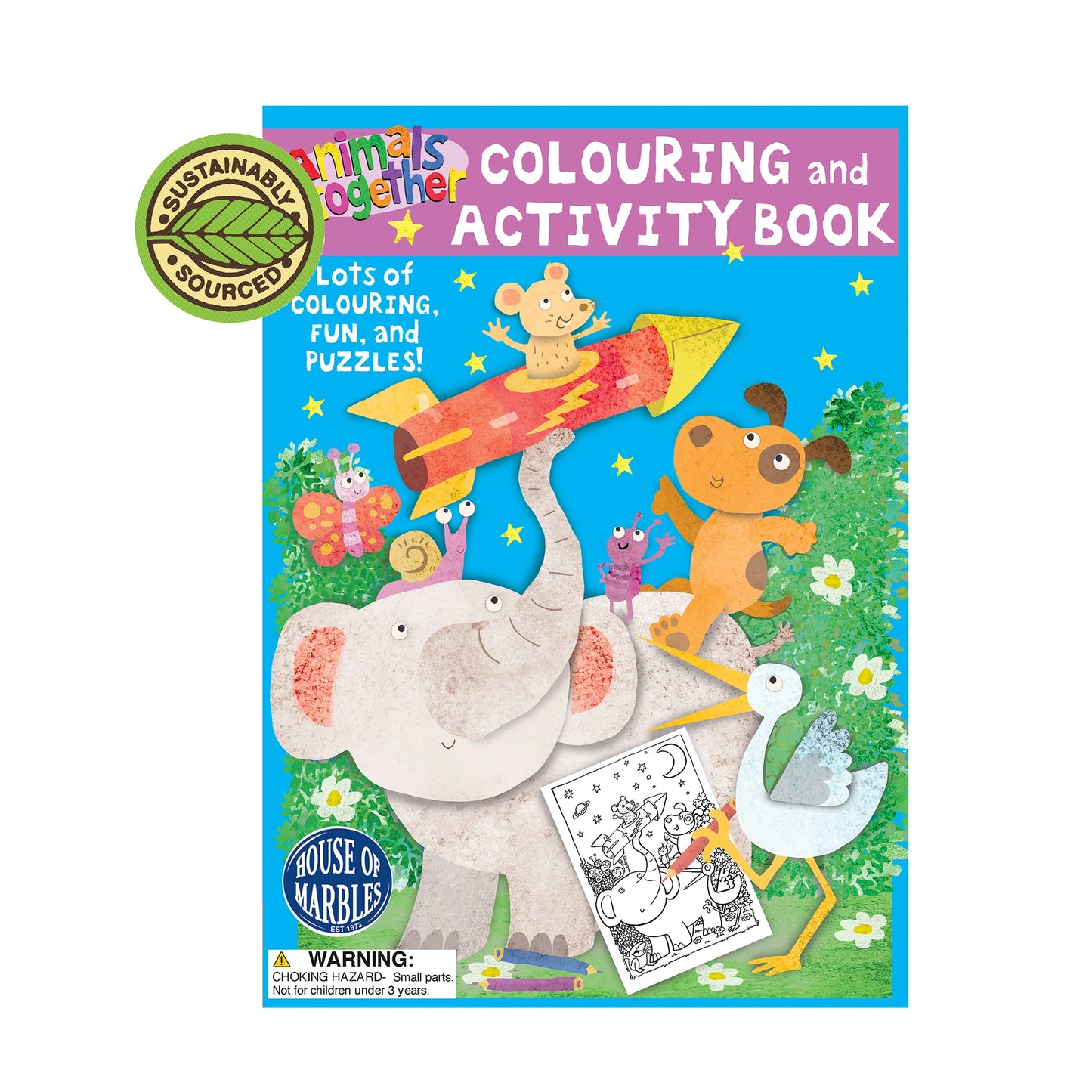 Animals Altogether Activity & Colouring Book