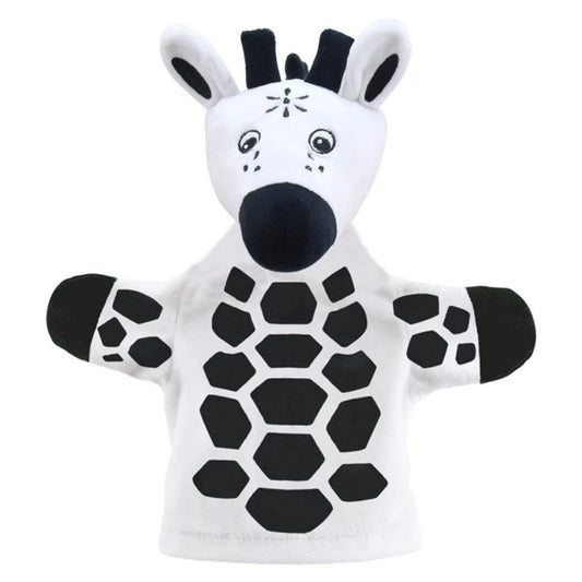 My First Black & White Puppet - Giraffe