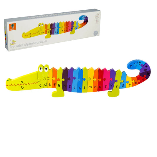 Crocodile Alphabet Puzzle - Orange Tree Toys - The Forgotten Toy Shop