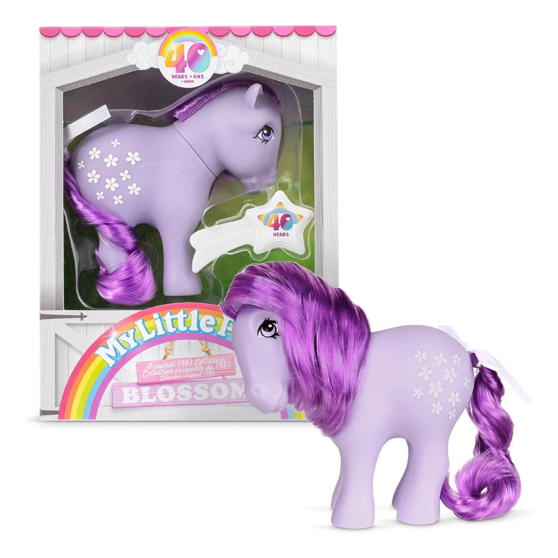 My Little Pony Classics - 40th Anniversary Blossom – The Forgotten Toy Shop