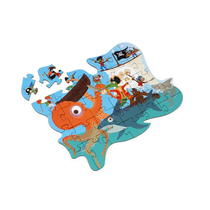 29 Piece Contour Pirate Jigsaw Puzzle