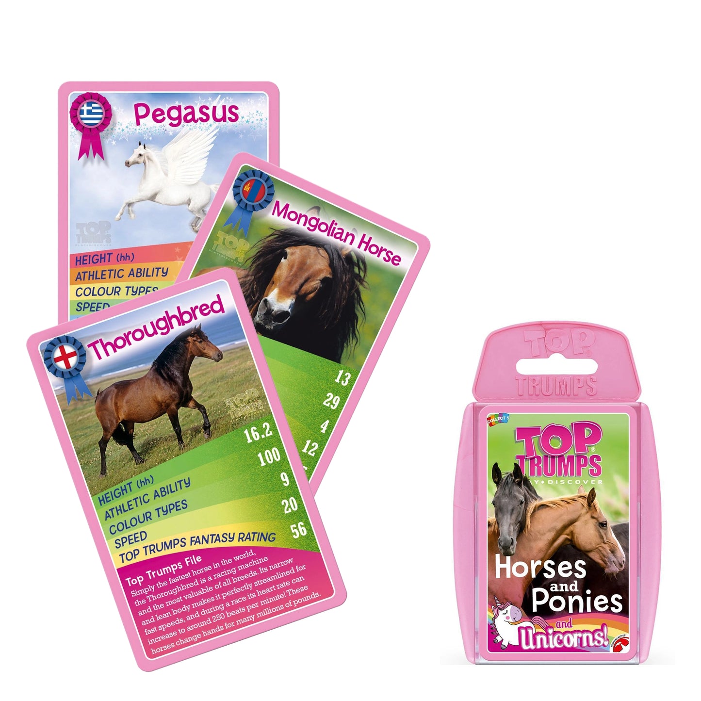 Top Trumps - Horses, Ponies & Unicorns - Muddleit - The Forgotten Toy Shop