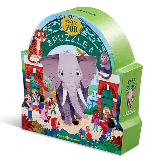 48pc Jigsaw Puzzle - Day at the Zoo