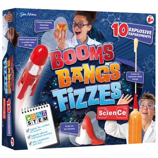 Booms, Bangs, Fizzes