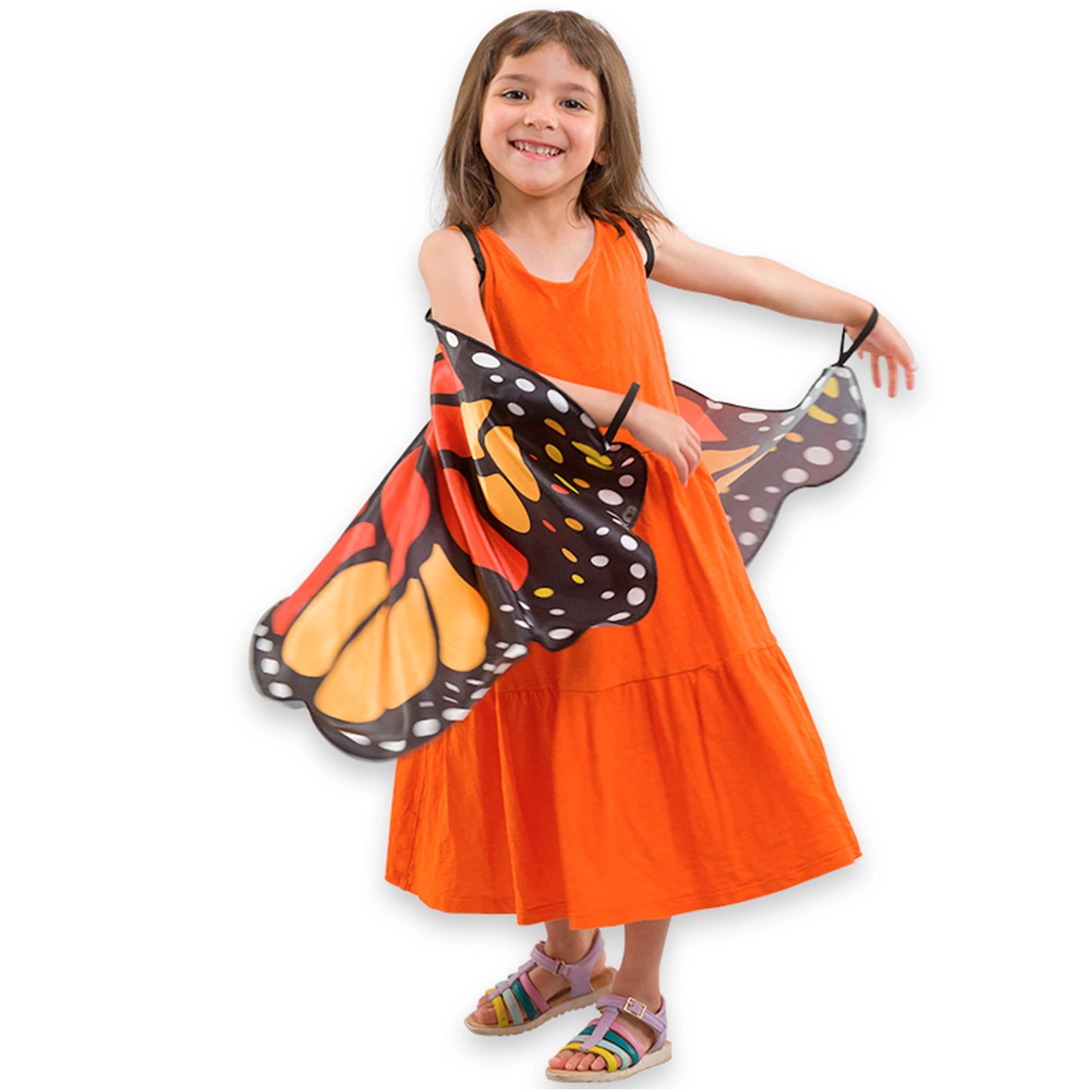 Butterfly Wings Dress-up in Orange