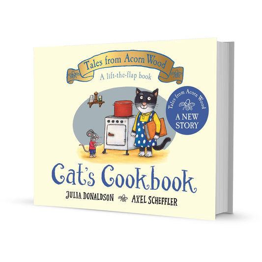 Tales from Acorn Wood: Cat's Cookbook (Lift the flap board book) - Bookspeed - The Forgotten Toy Shop