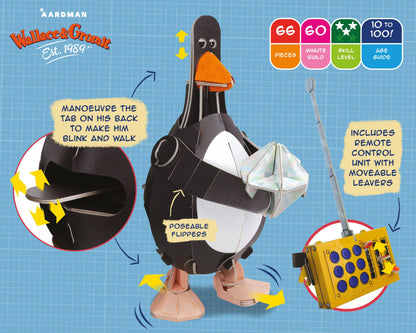 Build Your Own Wallace & Gromit Feathers McGraw - Craft Kit