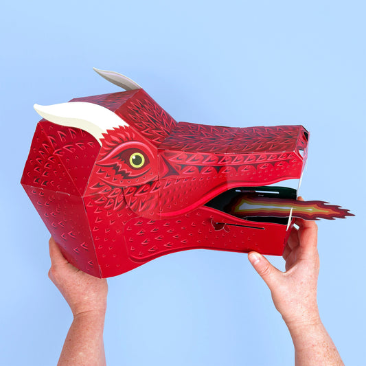 Make Your Own Fire-breathing Dragon Mask - Clockwork Soldier - The Forgotten Toy Shop