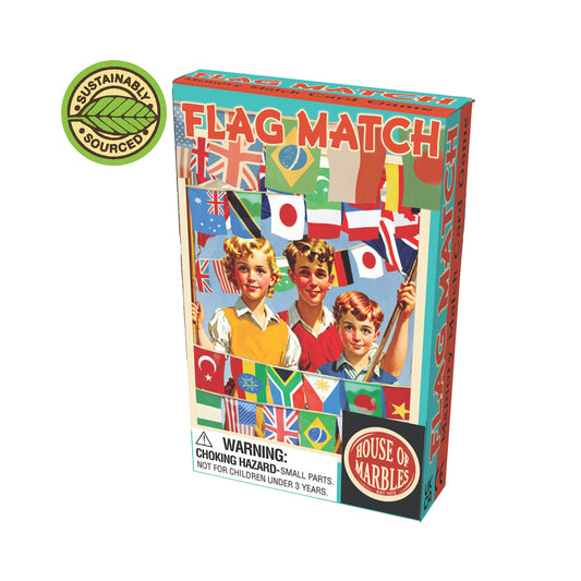 Flag Match Card Game