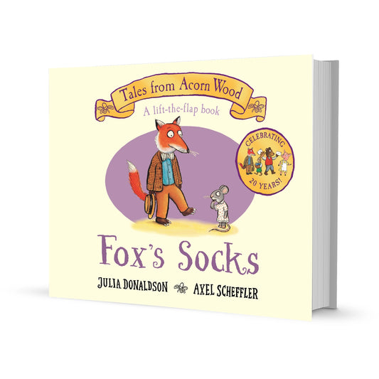 Tales from Acorn Wood: Fox's Socks (Lift the flap board book) - Bookspeed - The Forgotten Toy Shop