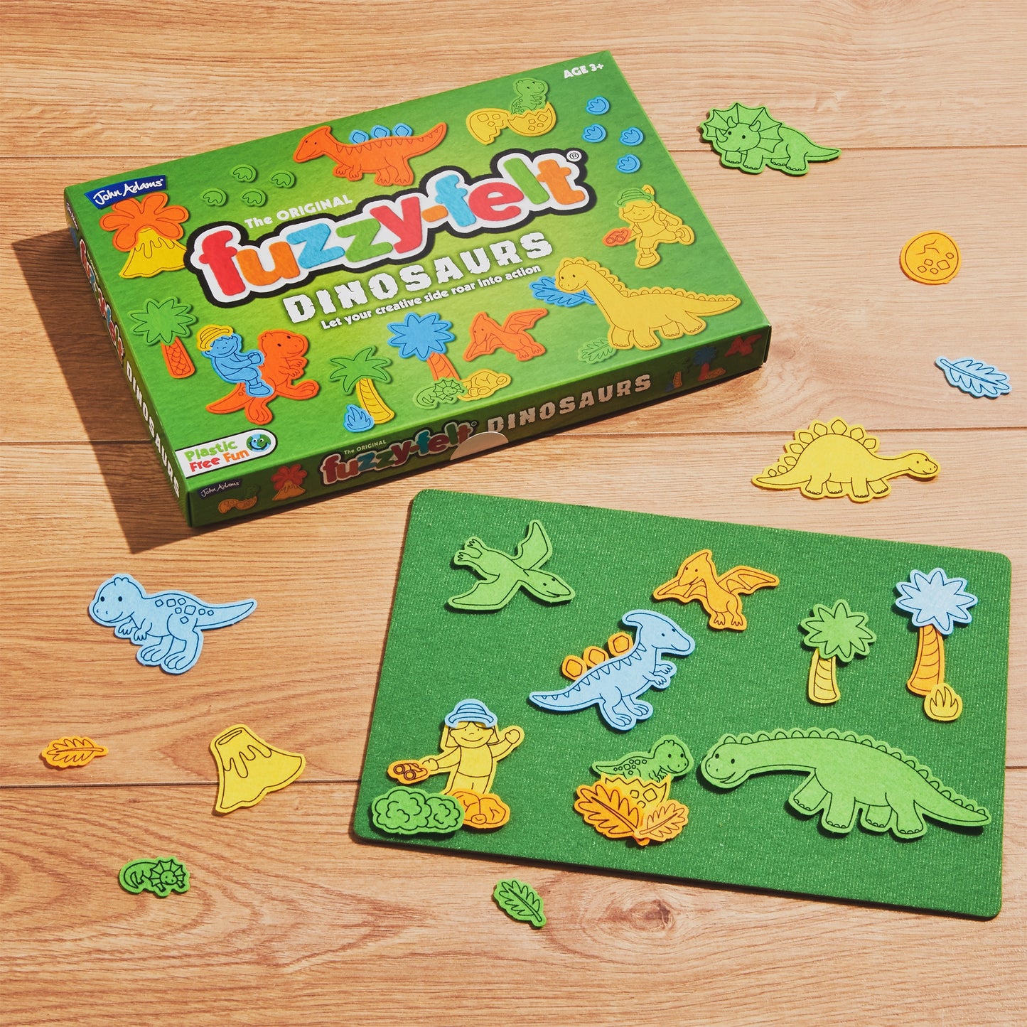 The Original Fuzzy-Felt - Dinosaurs