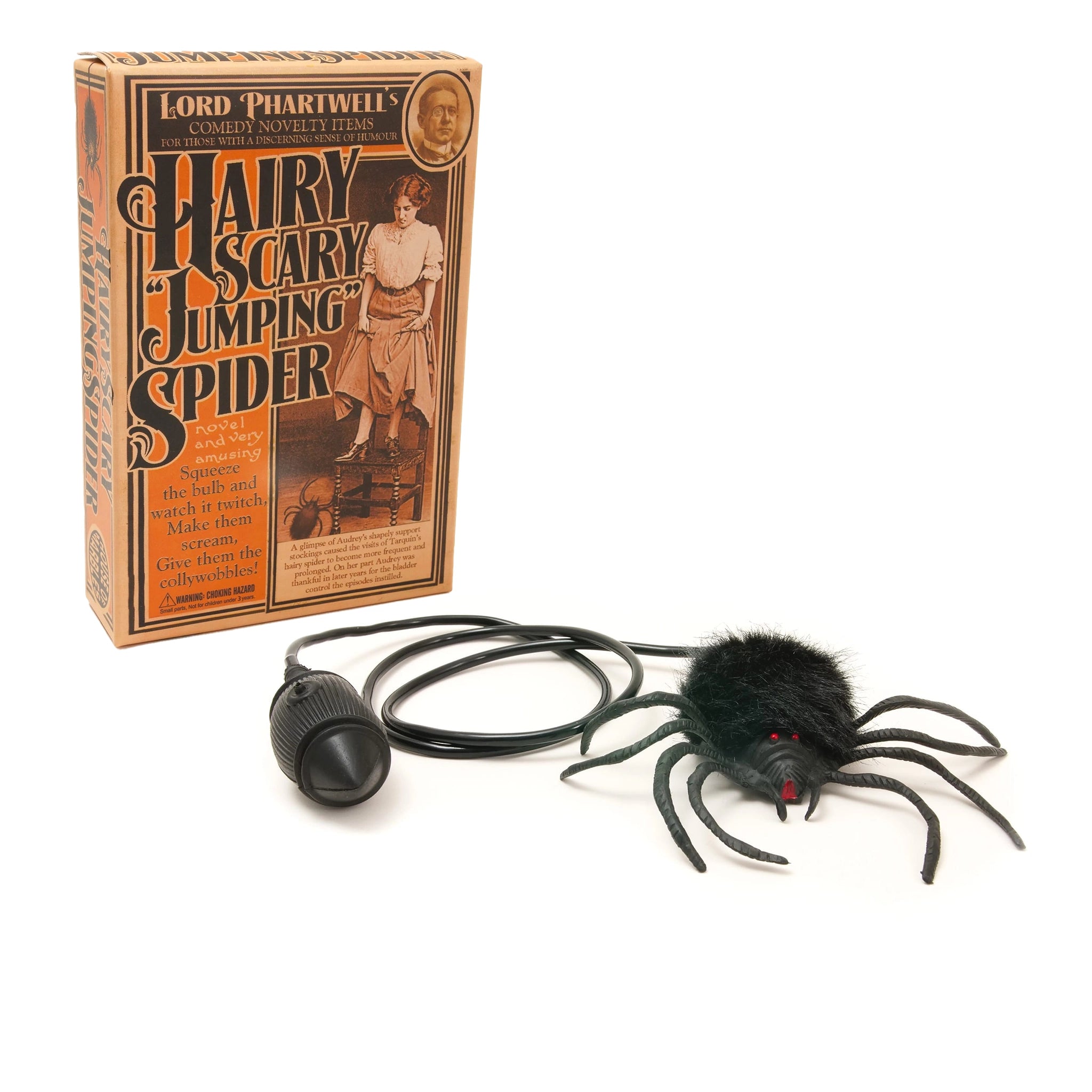 Hairy Scary Jumping Spider – The Forgotten Toy Shop