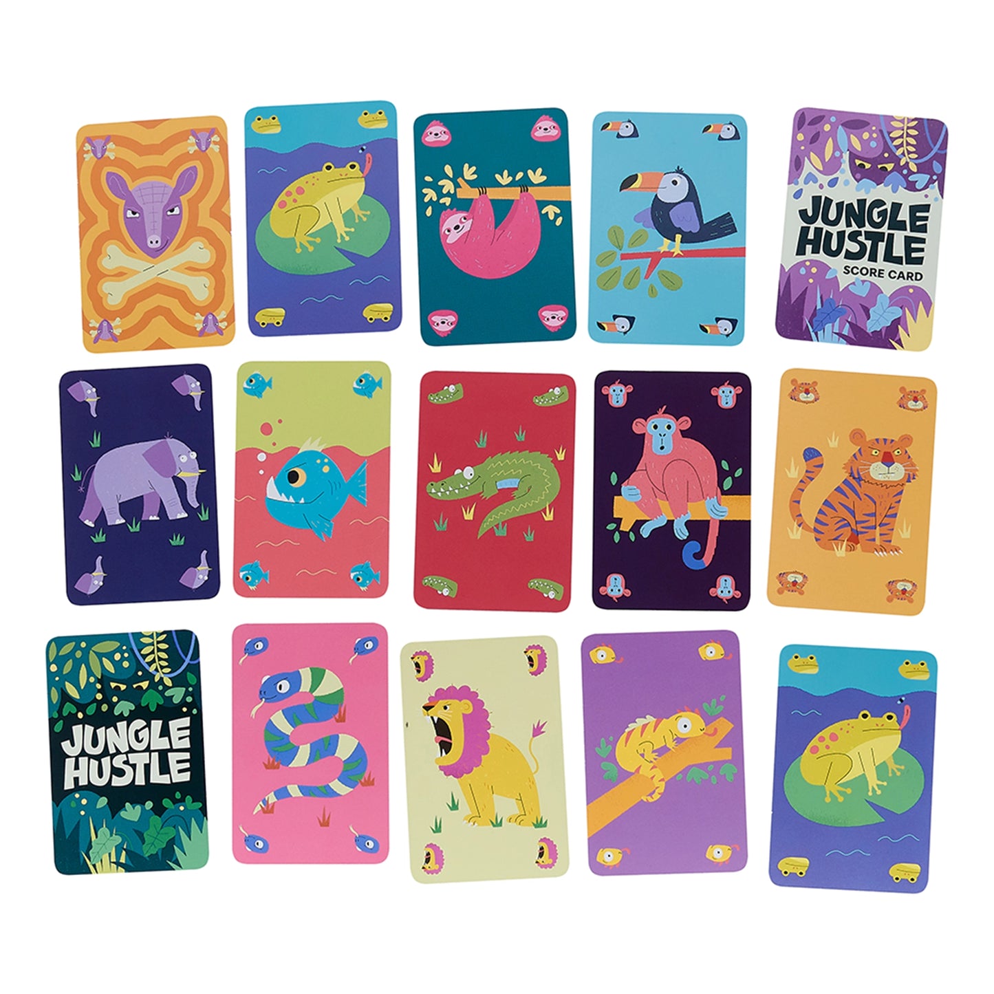 Jungle Hustle Card Game