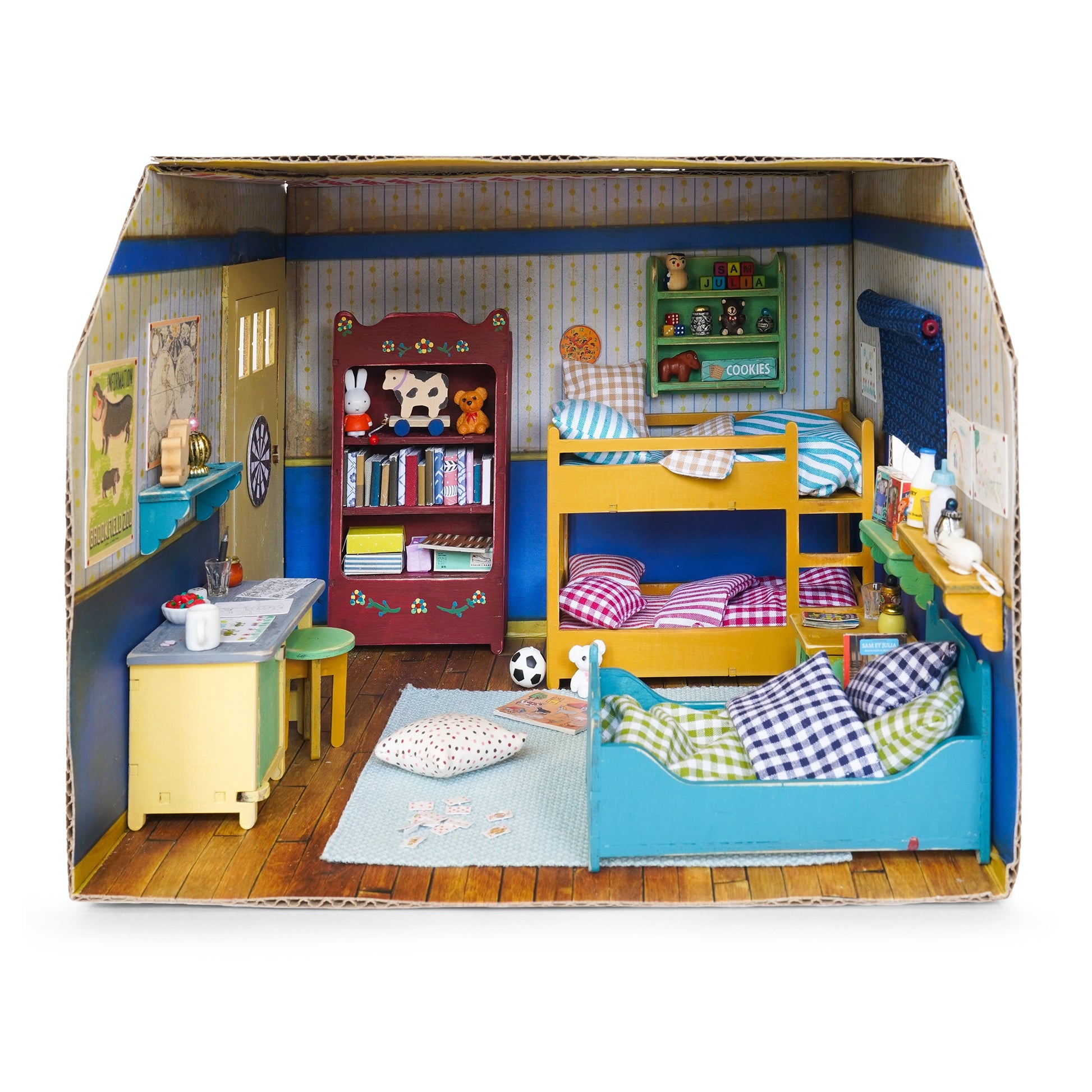 The Mouse Mansion Furniture Kit - Kids room - Het Muizenhuis - The Forgotten Toy Shop