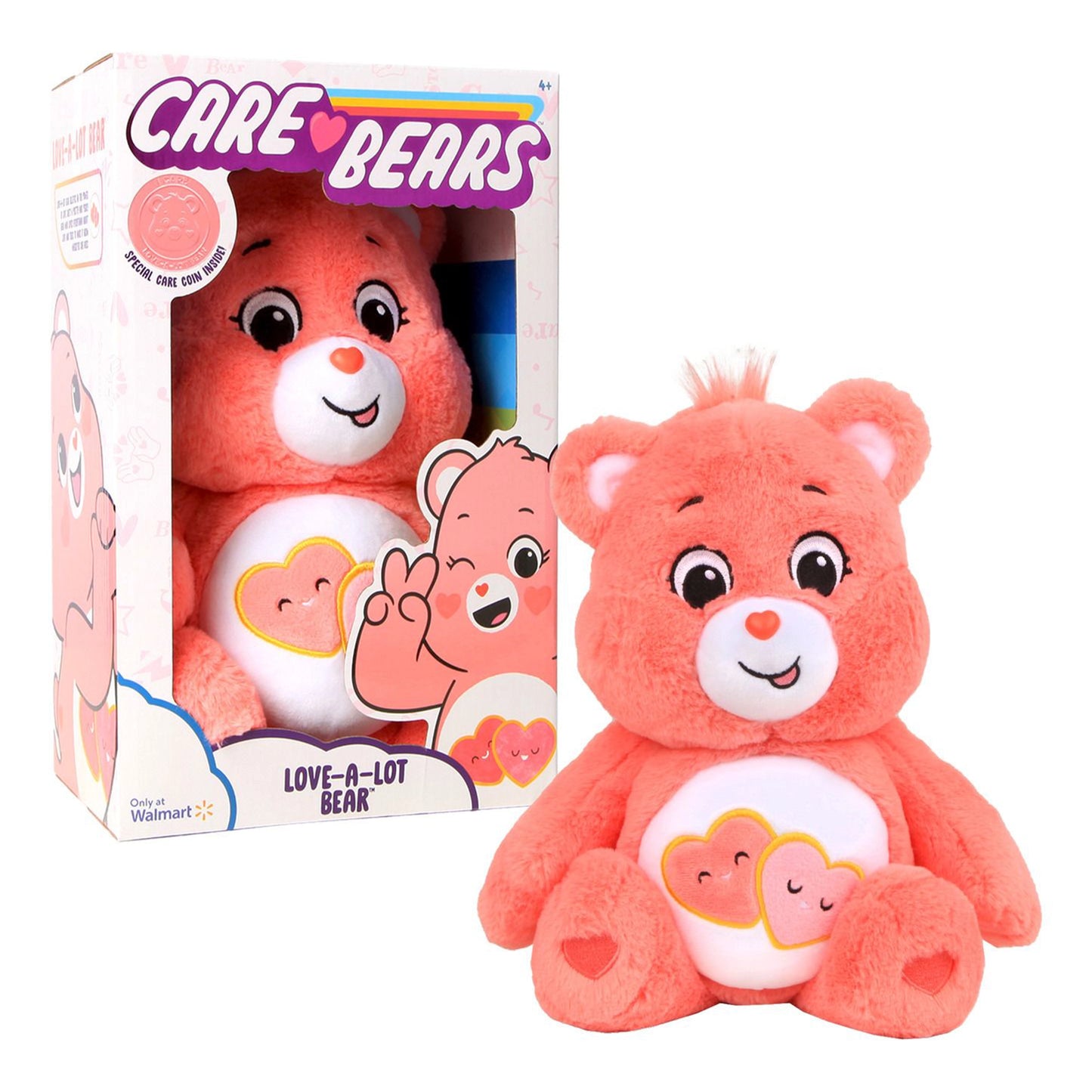 Care Bears 14" - Love-A-Lot Bear