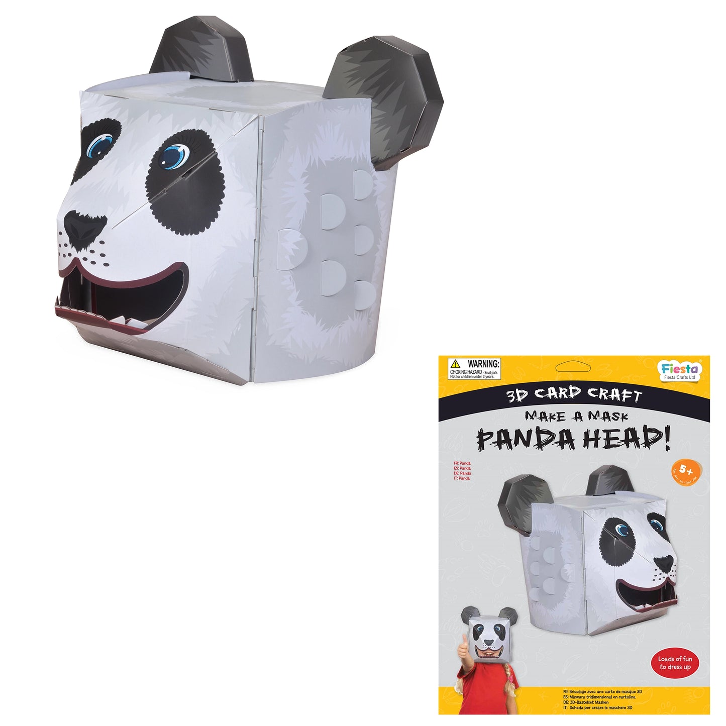 Make a 3D Full-Head Mask - Panda