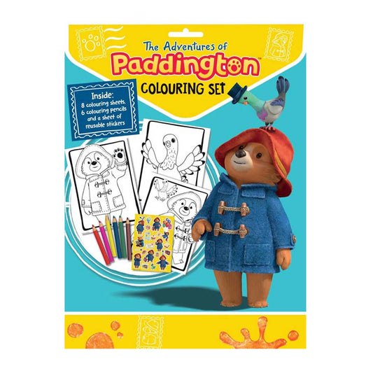 The Adventures of Paddington Colouring Set