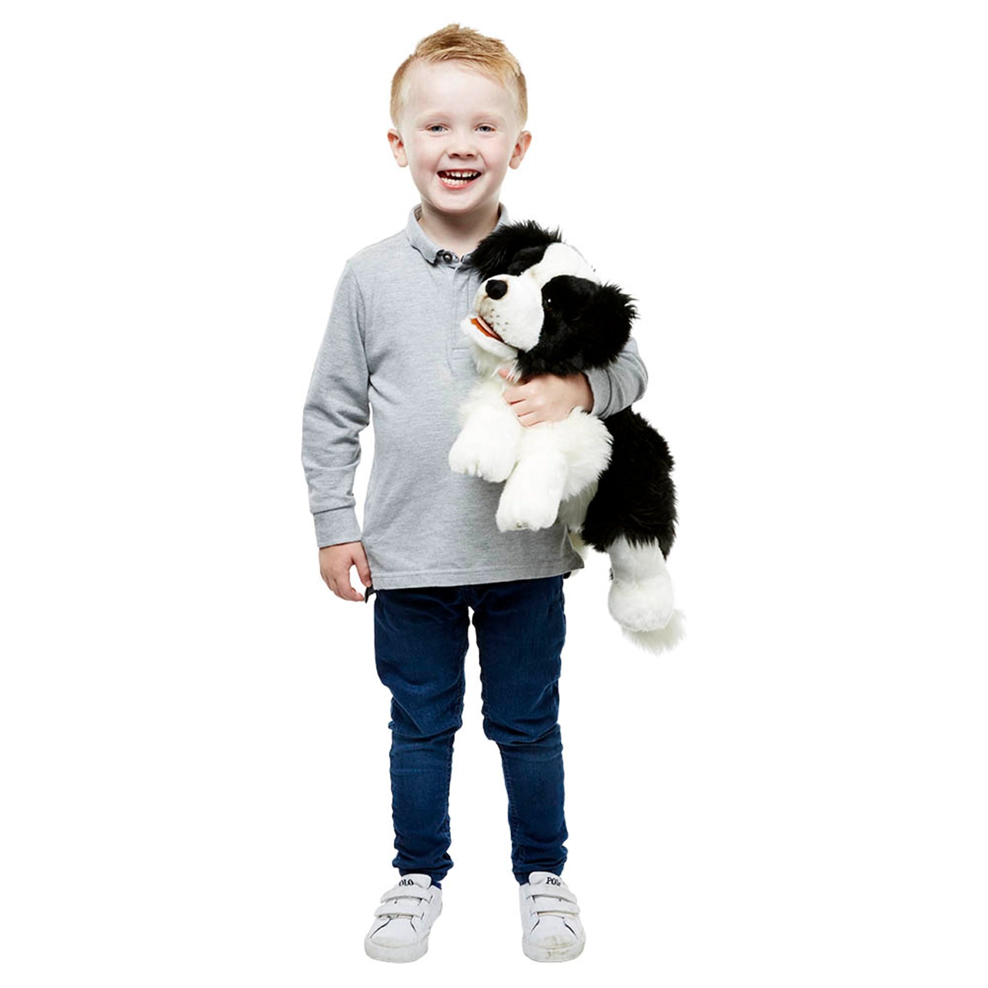 Playful Puppies - Border Collie - The Puppet Company - The Forgotten Toy Shop