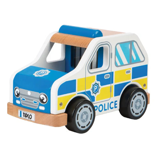 Wooden Police Car