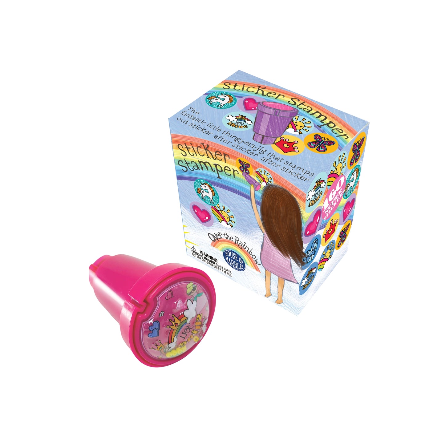 Rainbow Sticker Stamper